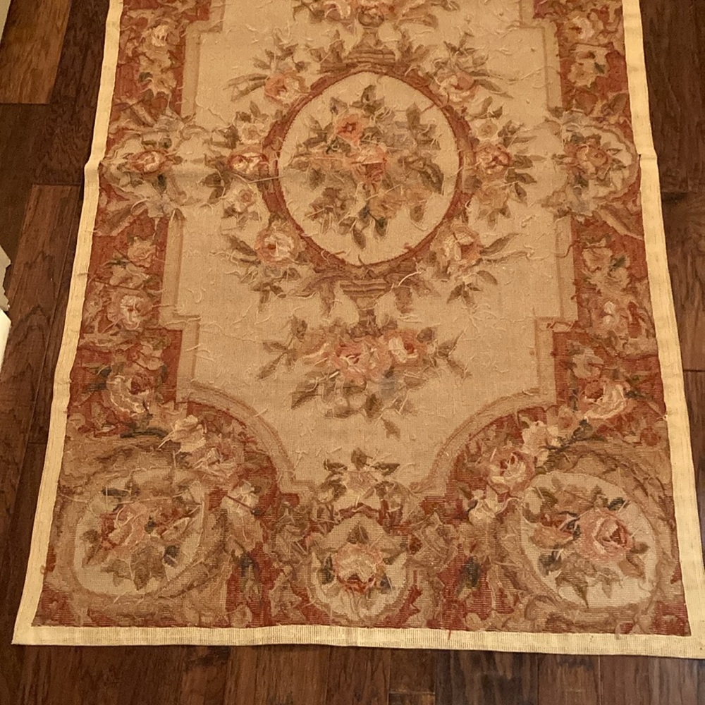 Floral Patterned Area Rug - Picture 5 of 6